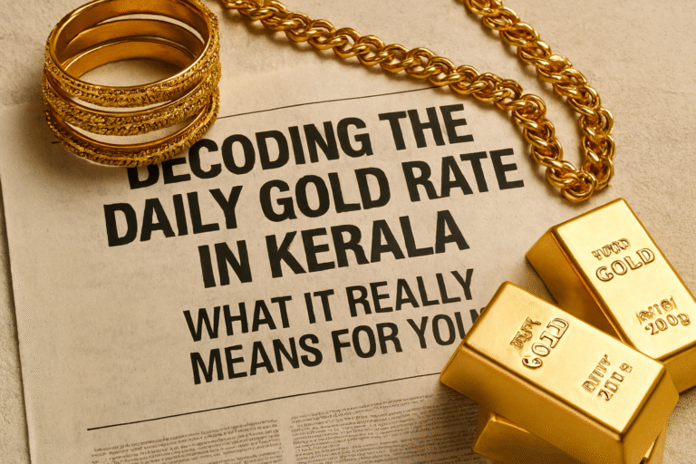 Decoding the Daily Gold Rate in Kerala: What It Really Means for You
