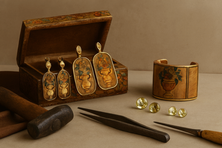 Journey of a Jeweler by Silvia Furmanovich book cover showing artisan jewelry collaborations