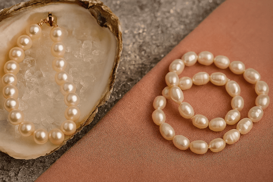 Learn the difference between saltwater and freshwater pearls.