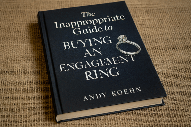 The Inappropriate Guide to Buying an Engagement Ring by Andy Koehn of Koehn & Koehn Jewelers