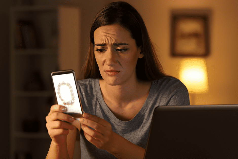 Buying pearls online guide with clear pearl close-up