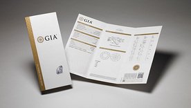 Example of a Gemological Institute of America (GIA) Diamond Grading Report