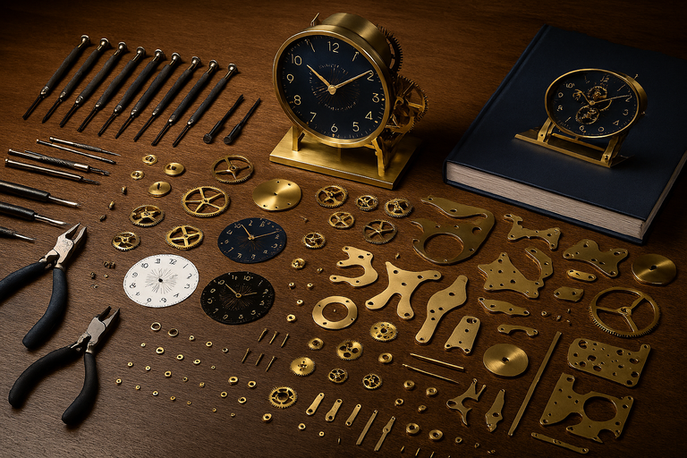 Persée Nuit DIY table clock kit from Maison Alcée.