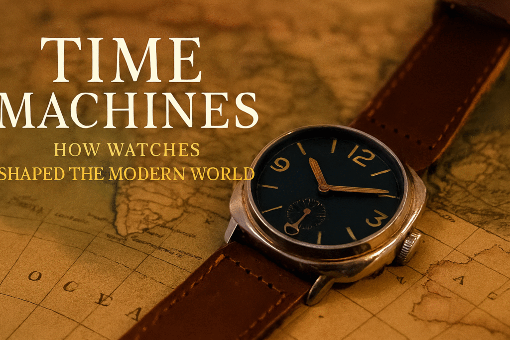 Time Machines – How Watches Shaped the Modern World book cover.