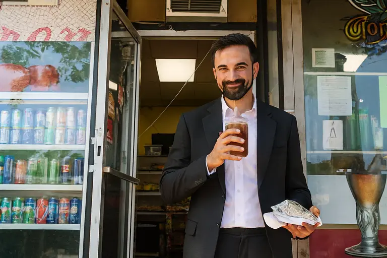 Zohran Mamdani New York dining at Kabab King in Queens
