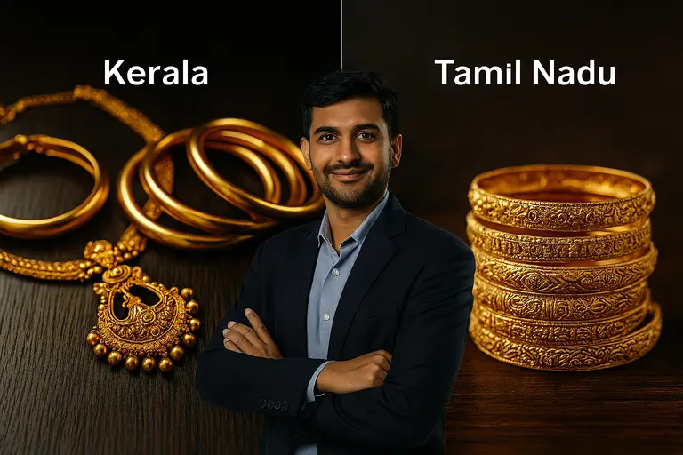 Gold purity comparison between Kerala and Tamil Nadu with expert guidance.
